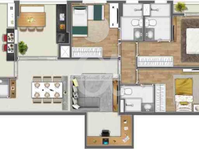 #HA2709 - Apartamento para Venda em Barueri - SP - 3